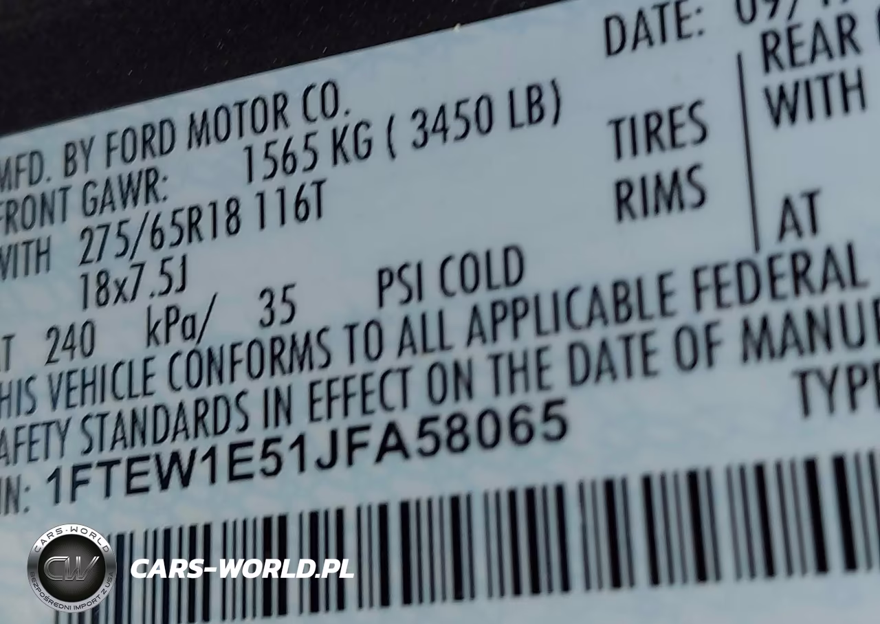 2018 Ford F-150 Xlt VIN:1FTEW1E51JFA58065 - 9