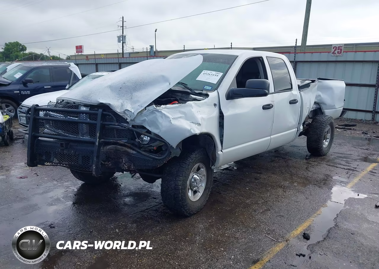 2003 Dodge Ram 2500 Slt-Laramie-St VIN:3D7KU28C23G705007 - 2