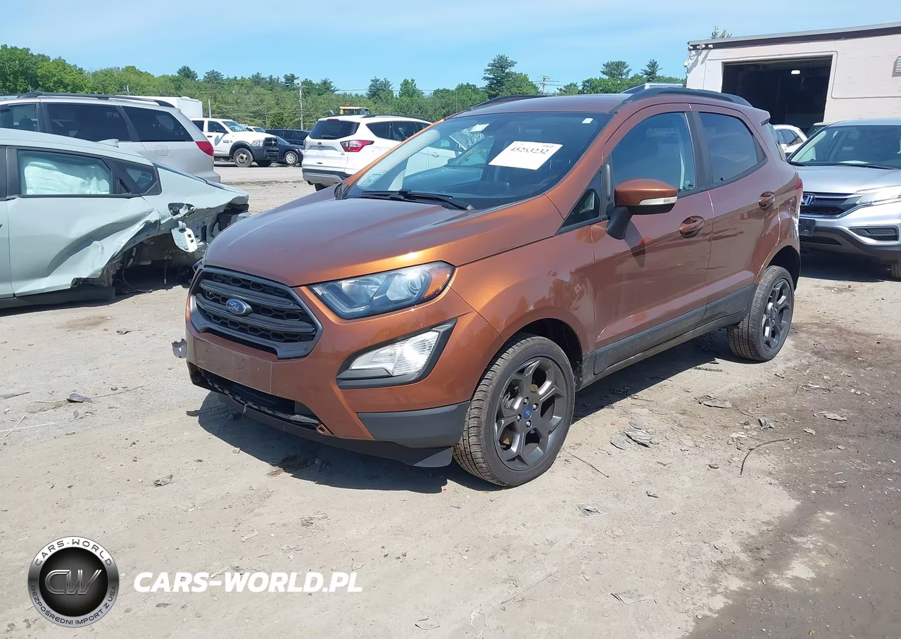 2018 Ford Ecosport Ses VIN:MAJ6P1CL3JC188505 - 2