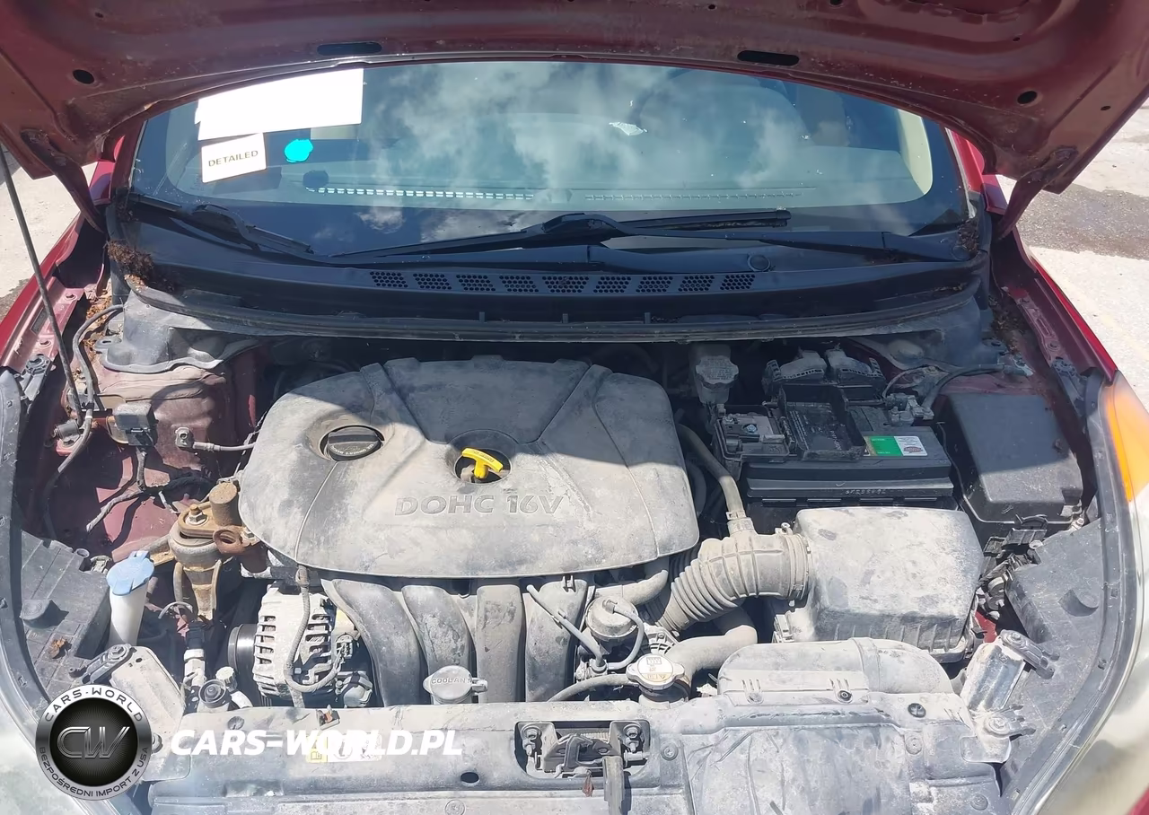 2013 Hyundai Elantra Gls VIN:5NPDH4AE2DH325236 - 10