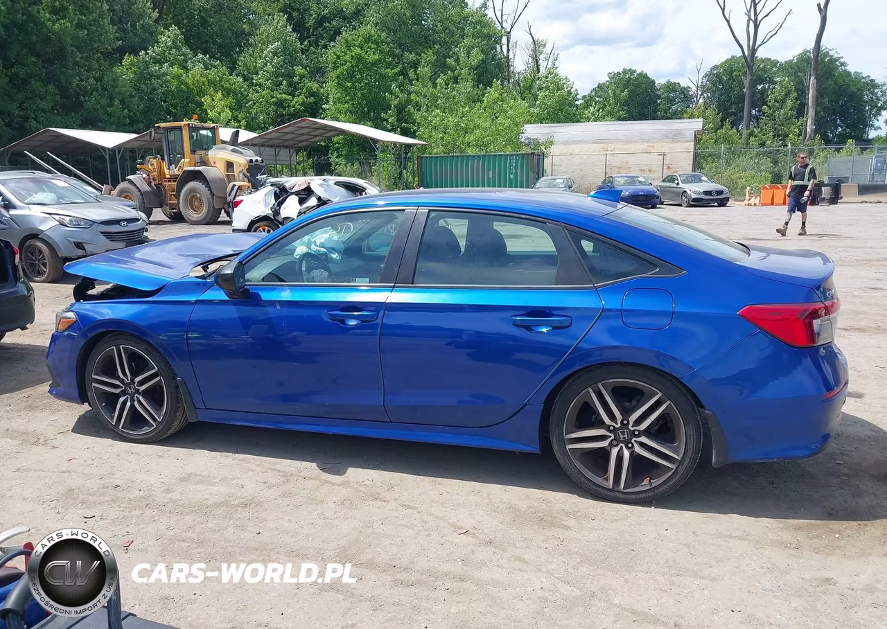 2022 Honda Civic Sport VIN:2HGFE2F53NH572839 - 14