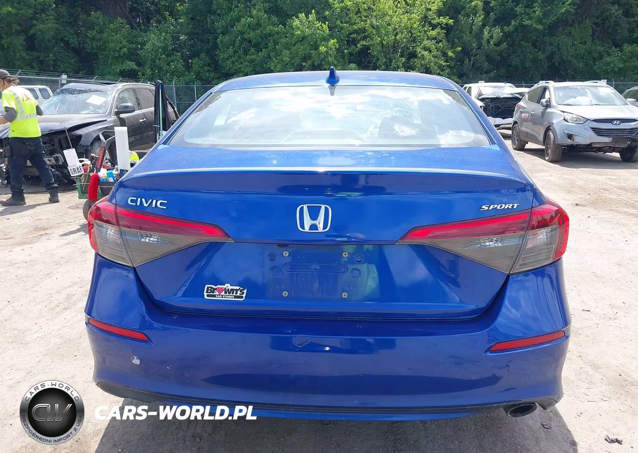 2022 Honda Civic Sport VIN:2HGFE2F53NH572839 - 16