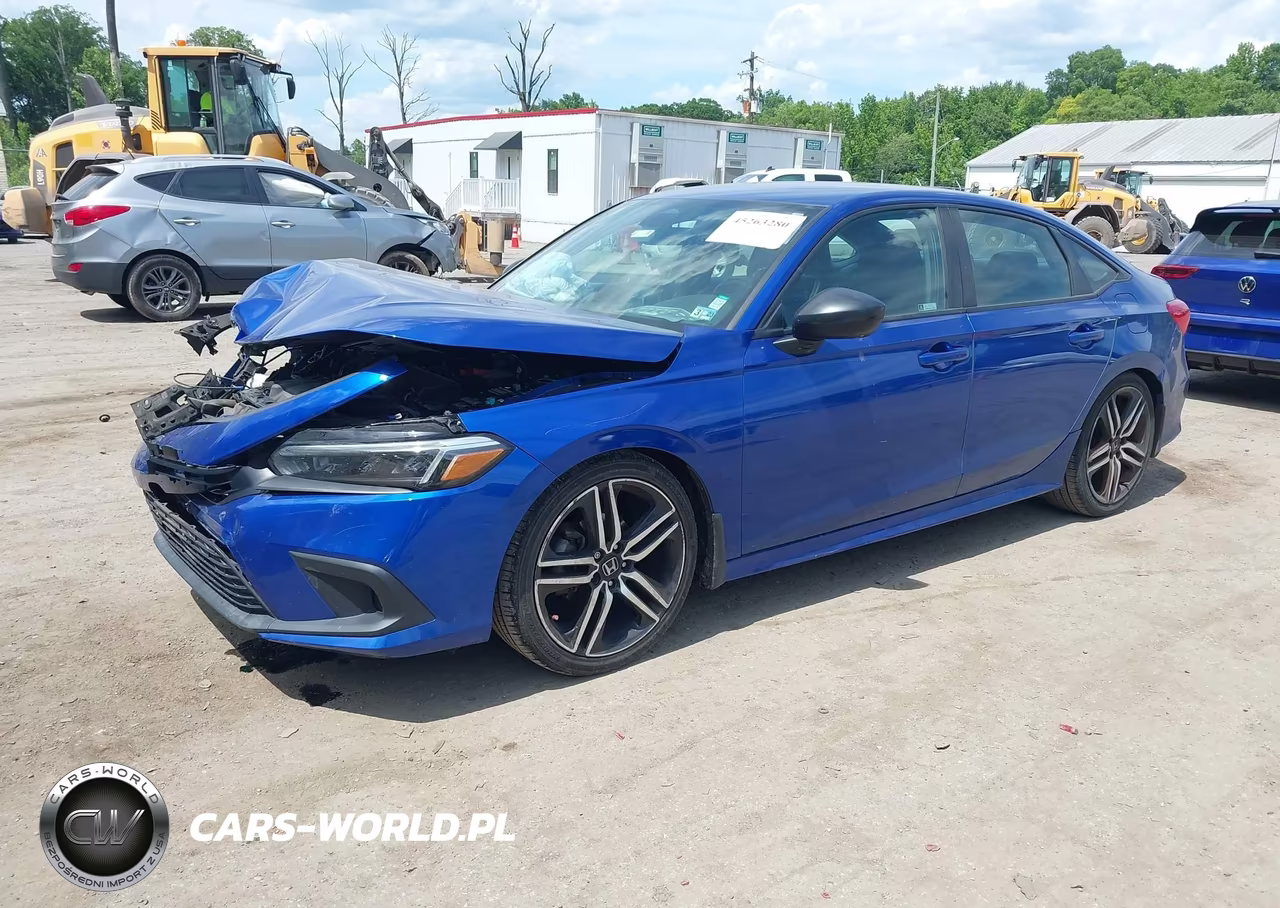 2022 Honda Civic Sport VIN:2HGFE2F53NH572839 - 2