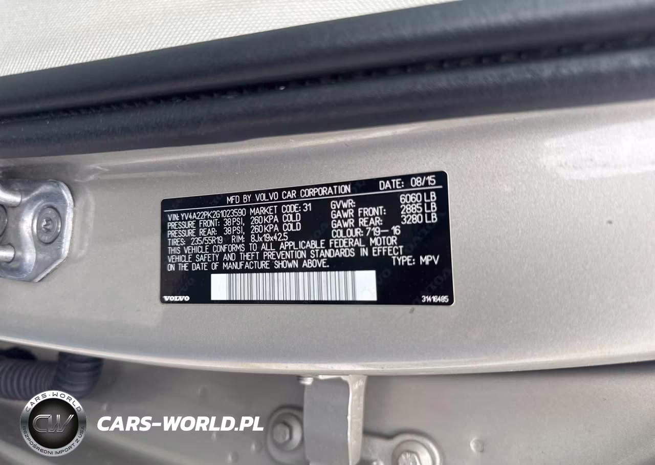2016 Volvo Xc90 T6 VIN:YV4A22PK2G1023590 - 9