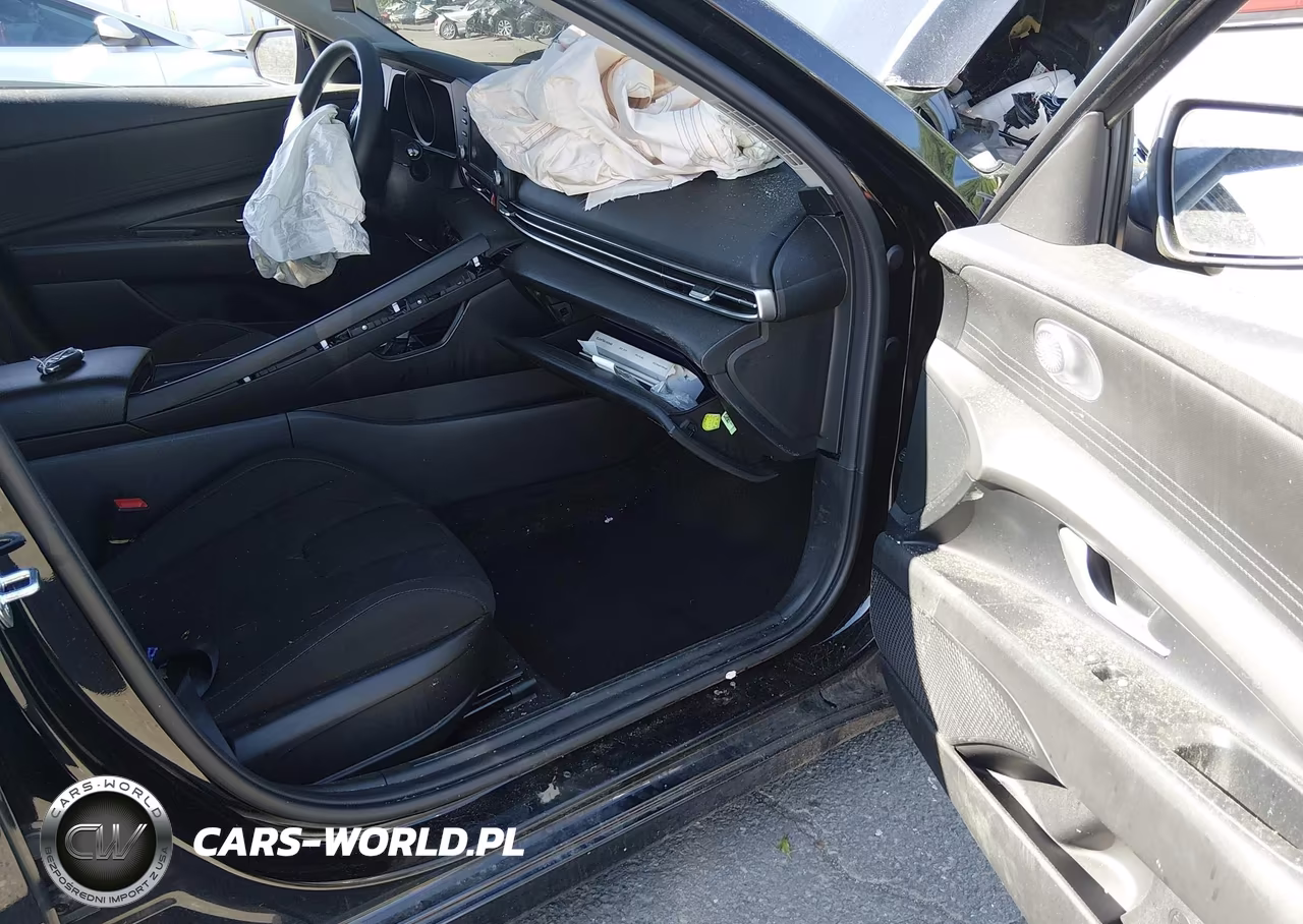 2023 Hyundai Elantra Hybrid Blue VIN:KMHLM4AJ3PU082689 - 5