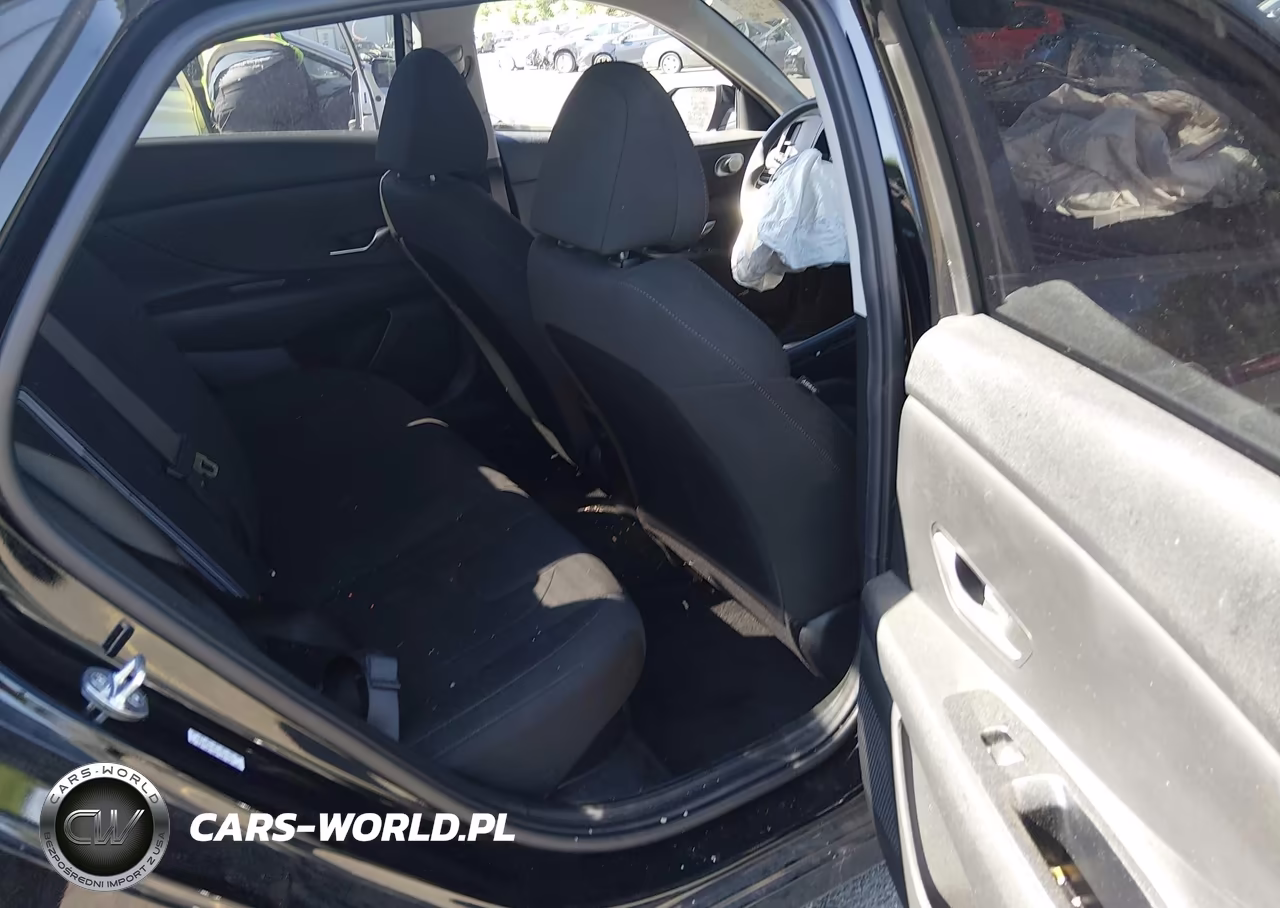 2023 Hyundai Elantra Hybrid Blue VIN:KMHLM4AJ3PU082689 - 8