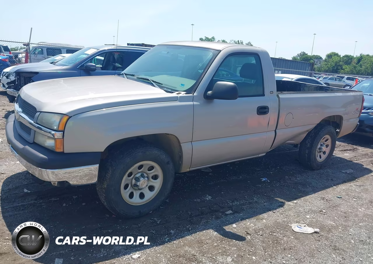 2005 Chevrolet Silverado 1500 Work Truck VIN:1GCEK14V45Z125517 - 2