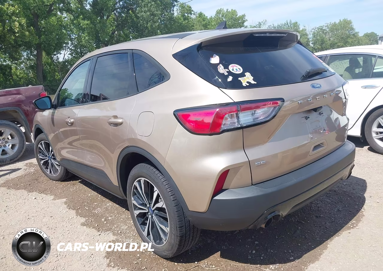 2021 Ford Escape Se VIN:1FMCU9G61MUA92455 - 3