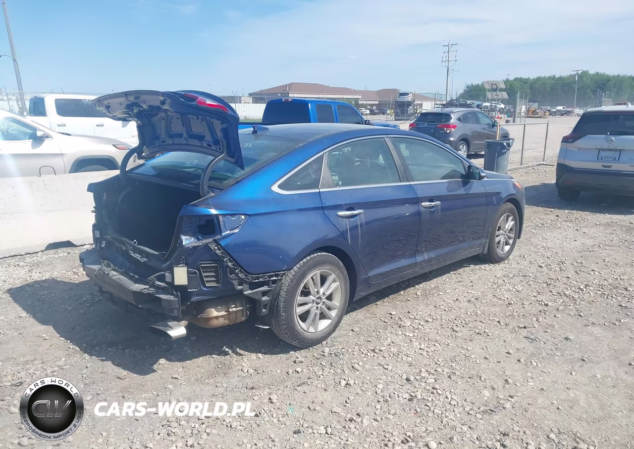 2015 Hyundai Sonata Eco VIN:5NPE24AA6FH138233 - 4