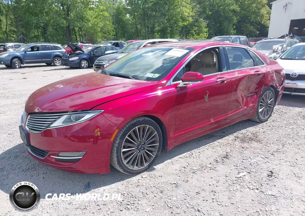 2014 Lincoln Mkz VIN:3LN6L2J96ER829085 - 2