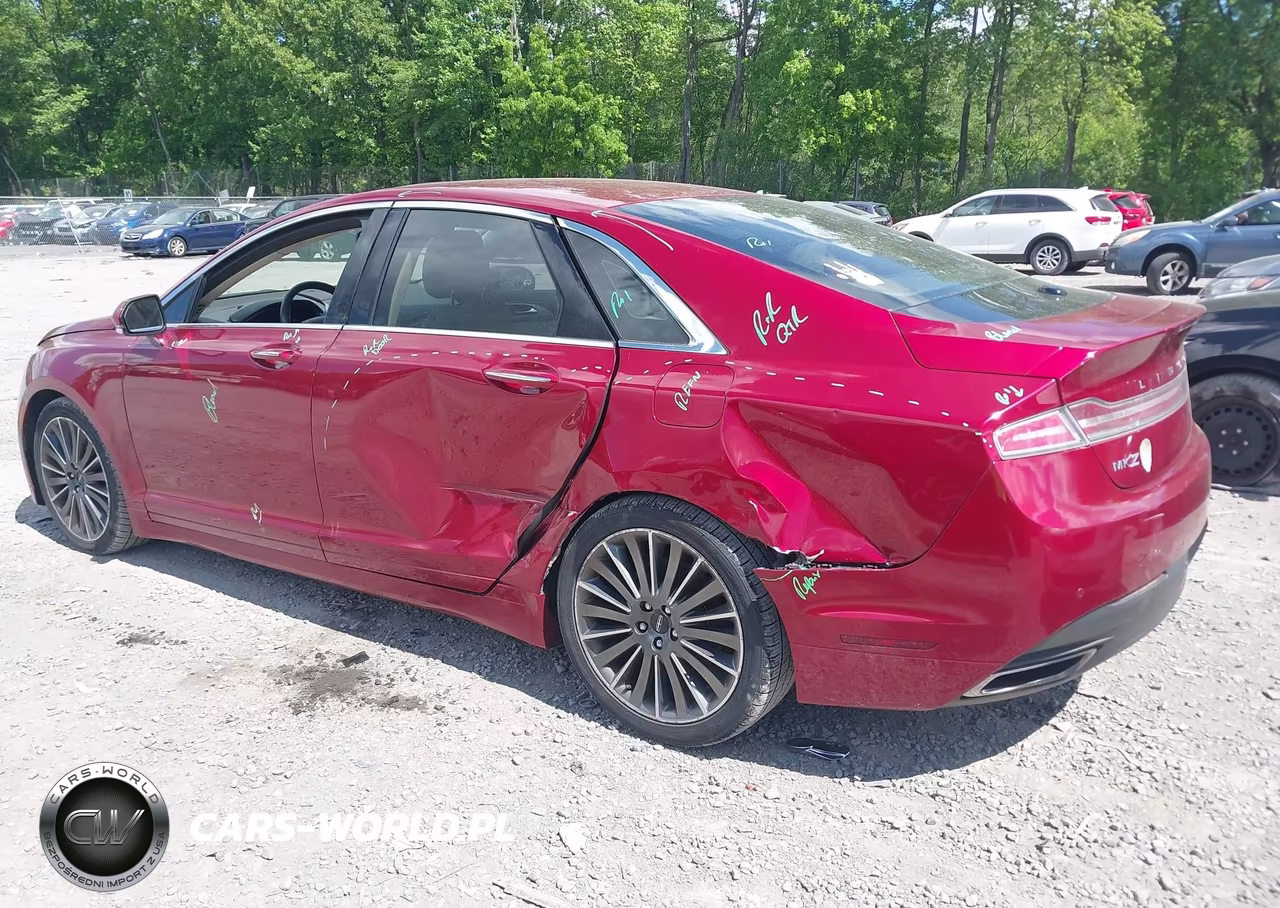 2014 Lincoln Mkz VIN:3LN6L2J96ER829085 - 3