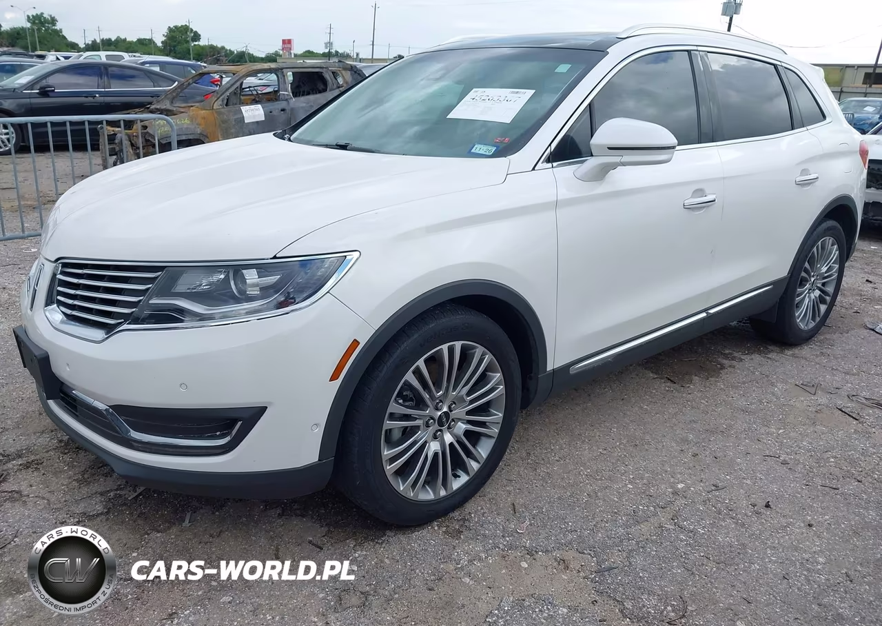 2018 Lincoln Mkx Reserve VIN:2LMPJ6LR1JBL48205 - 2