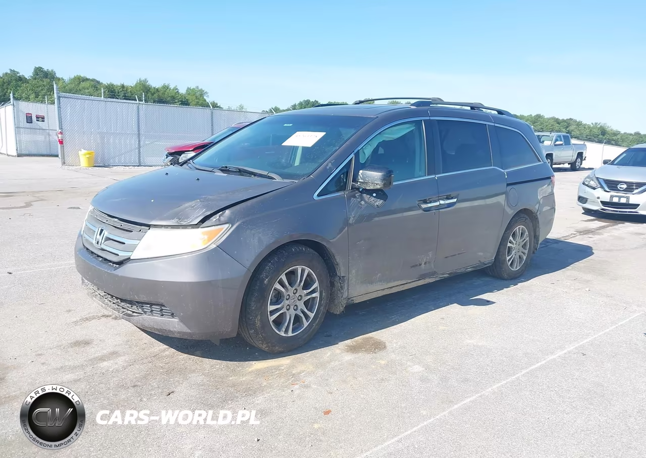 2011 Honda Odyssey Ex-L VIN:5FNRL5H63BB066261 - 2