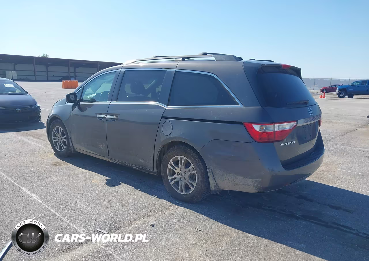 2011 Honda Odyssey Ex-L VIN:5FNRL5H63BB066261 - 3