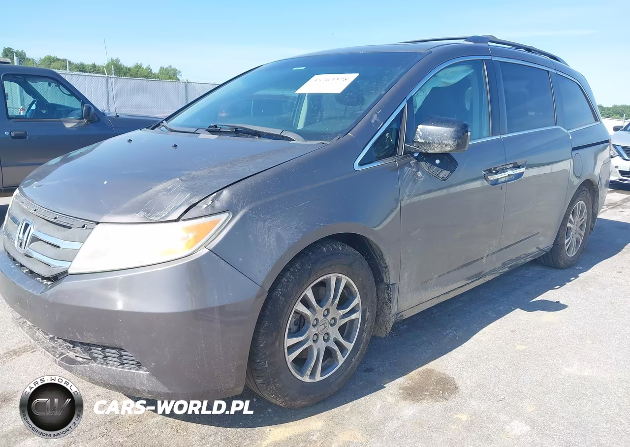 2011 Honda Odyssey Ex-L VIN:5FNRL5H63BB066261 - 6