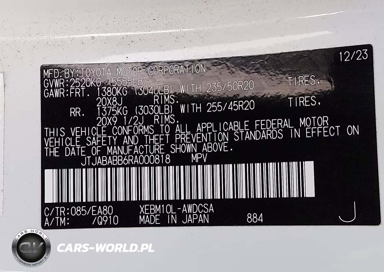 2024 Lexus Rz 300E Premium VIN:JTJABABB6RA000818 - 9