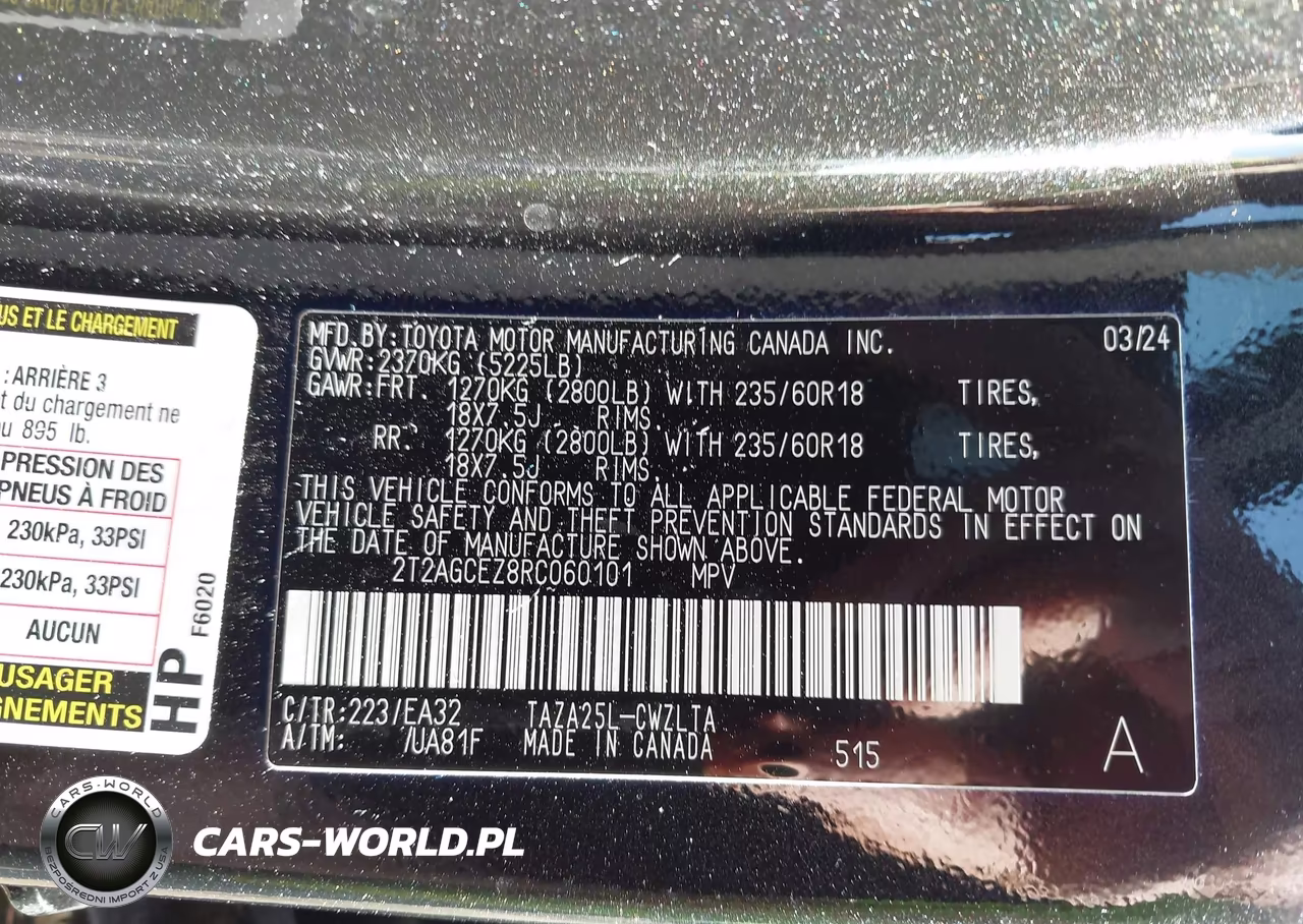 2024 Lexus Nx 350 VIN:2T2AGCEZ8RC060101 - 9