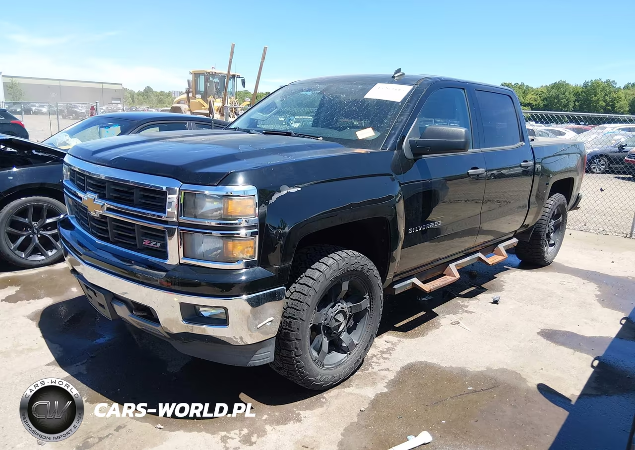 2014 Chevrolet Silverado 1500 2Lt VIN:3GCUKREC9EG210215 - 2