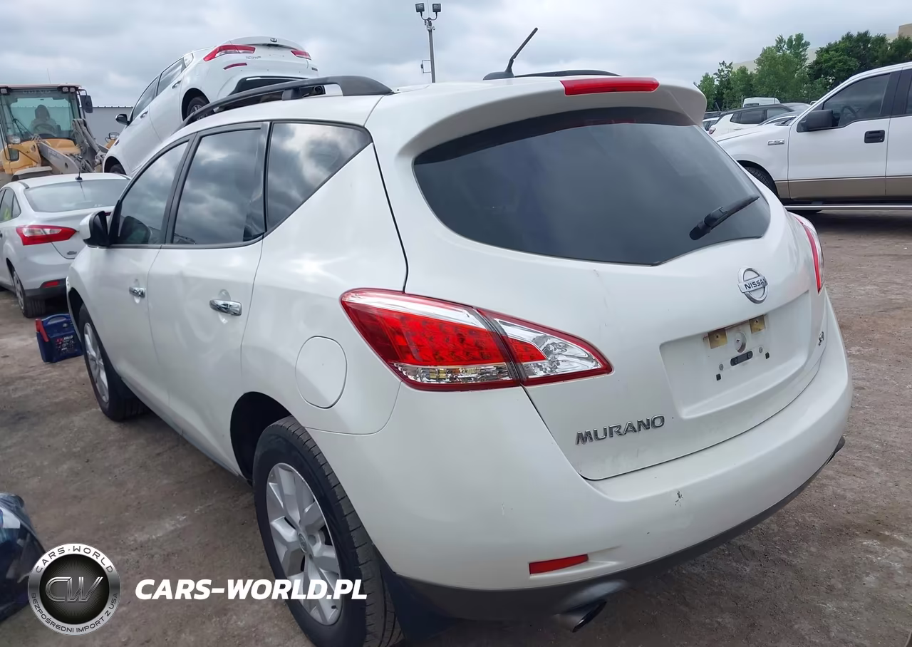 2012 Nissan Murano Sl VIN:JN8AZ1MU0CW106659 - 3