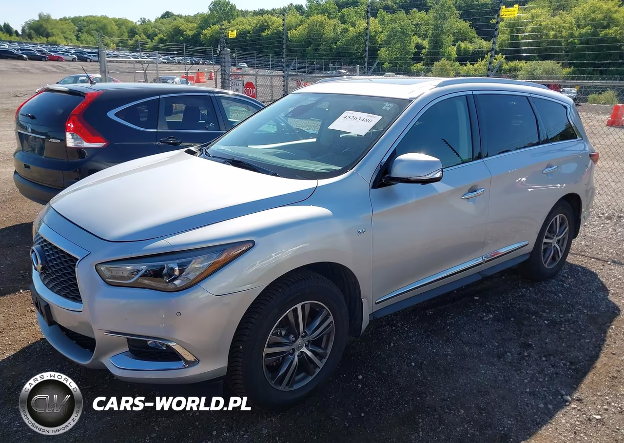 2019 Infiniti Qx60 Luxe VIN:5N1DL0MM2KC500843 - 2