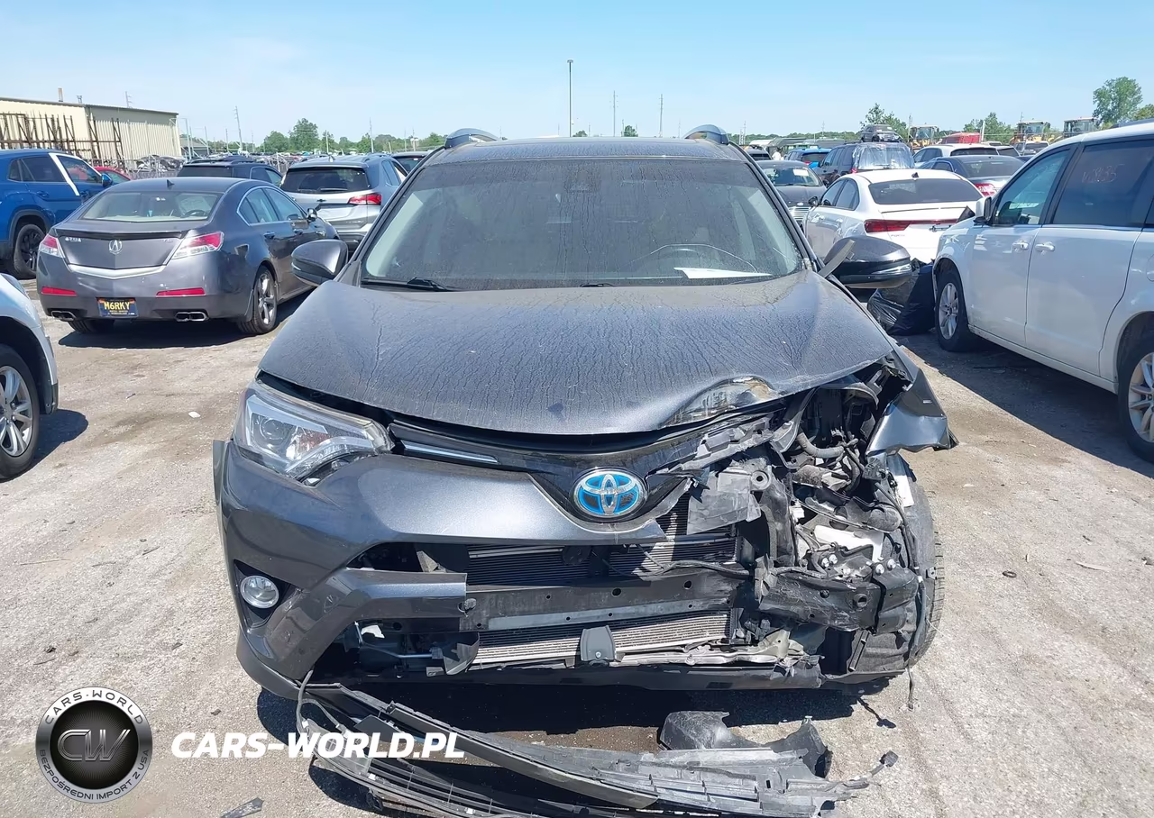 2017 Toyota Rav4 Hybrid Limited VIN:JTMDJREV9HD126594 - 12
