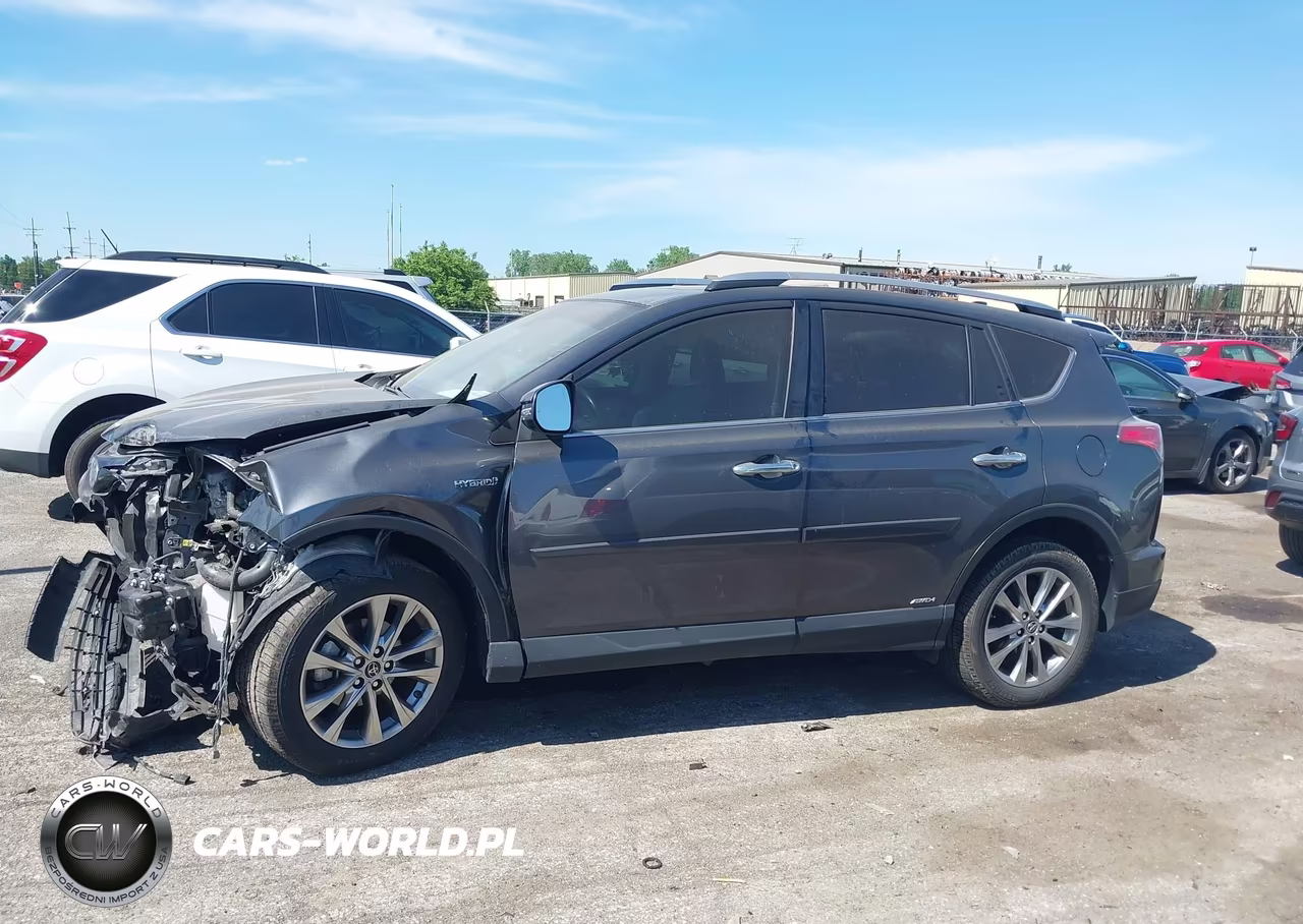 2017 Toyota Rav4 Hybrid Limited VIN:JTMDJREV9HD126594 - 14