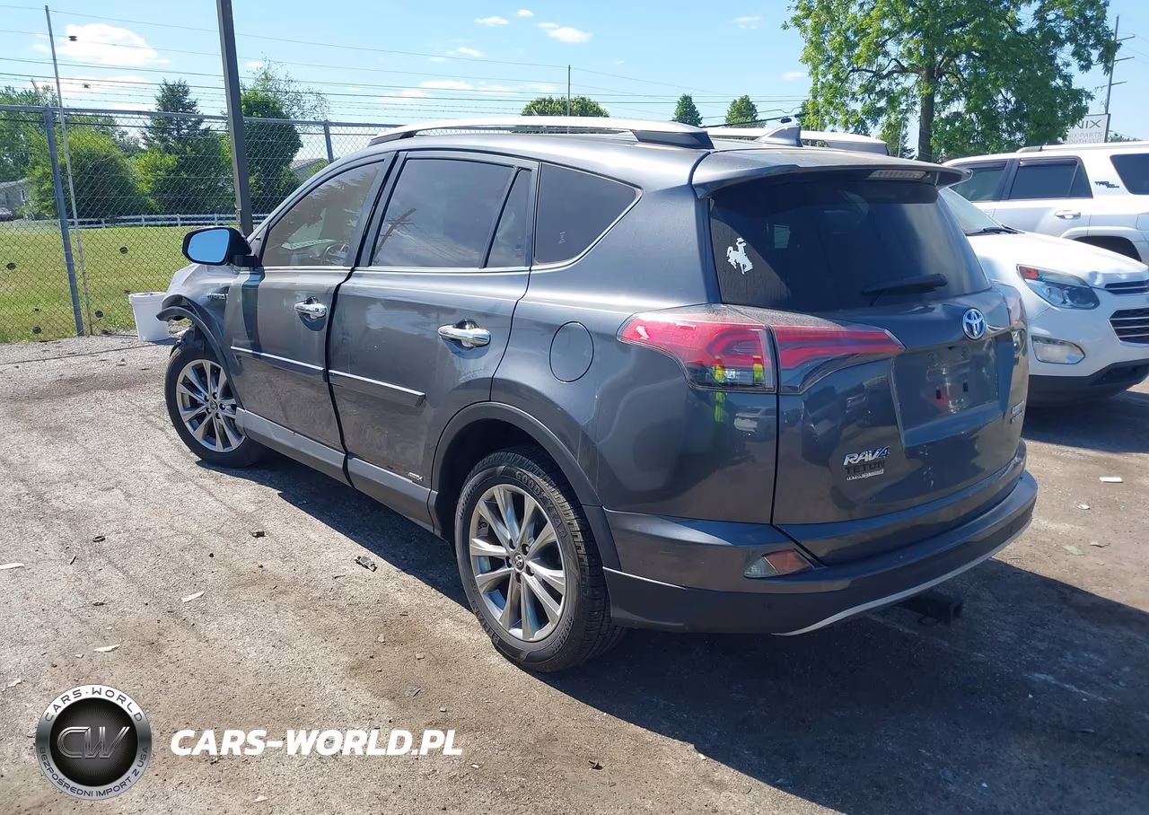 2017 Toyota Rav4 Hybrid Limited VIN:JTMDJREV9HD126594 - 3