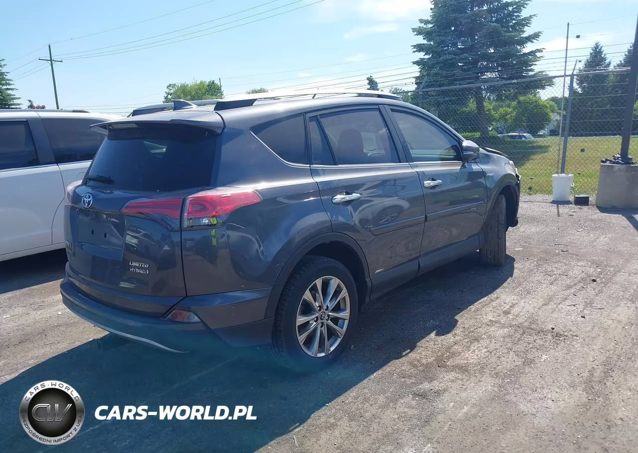 2017 Toyota Rav4 Hybrid Limited VIN:JTMDJREV9HD126594 - 4