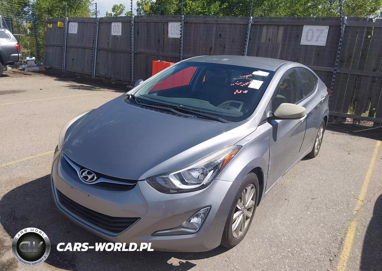 2015 Hyundai Elantra Se VIN:KMHDH4AEXFU222389 - 2