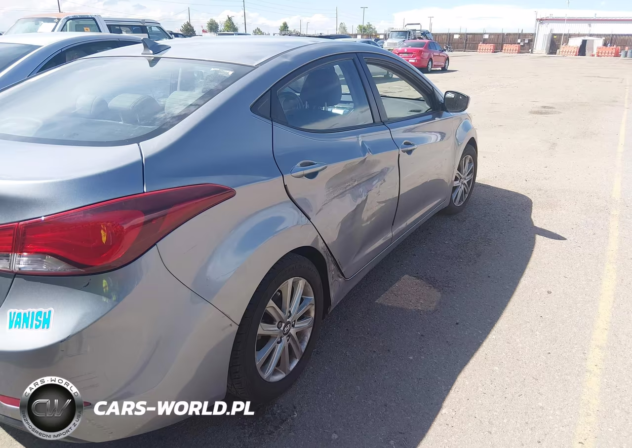 2015 Hyundai Elantra Se VIN:KMHDH4AEXFU222389 - 6