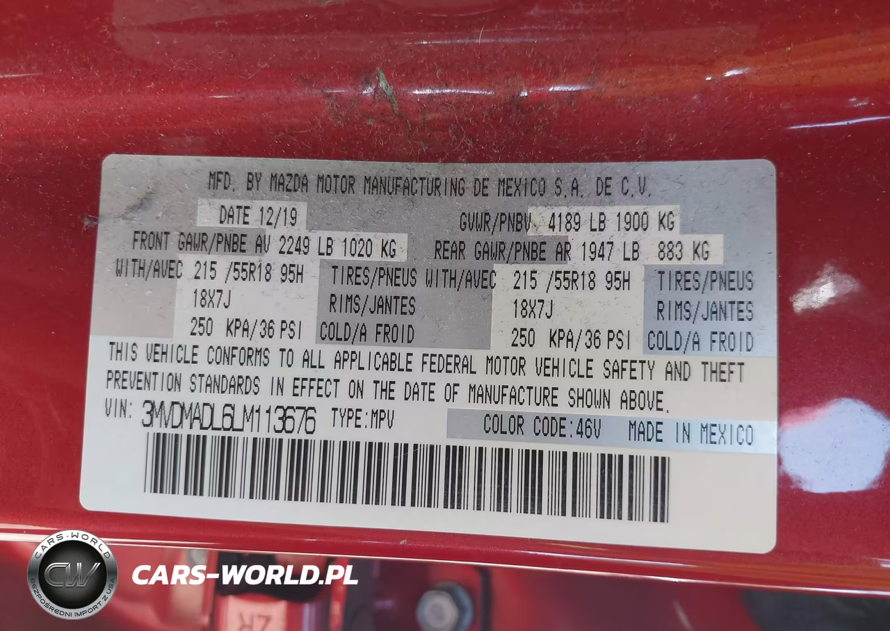 2020 Mazda Cx-30 Preferred Package VIN:3MVDMADL6LM113676 - 9