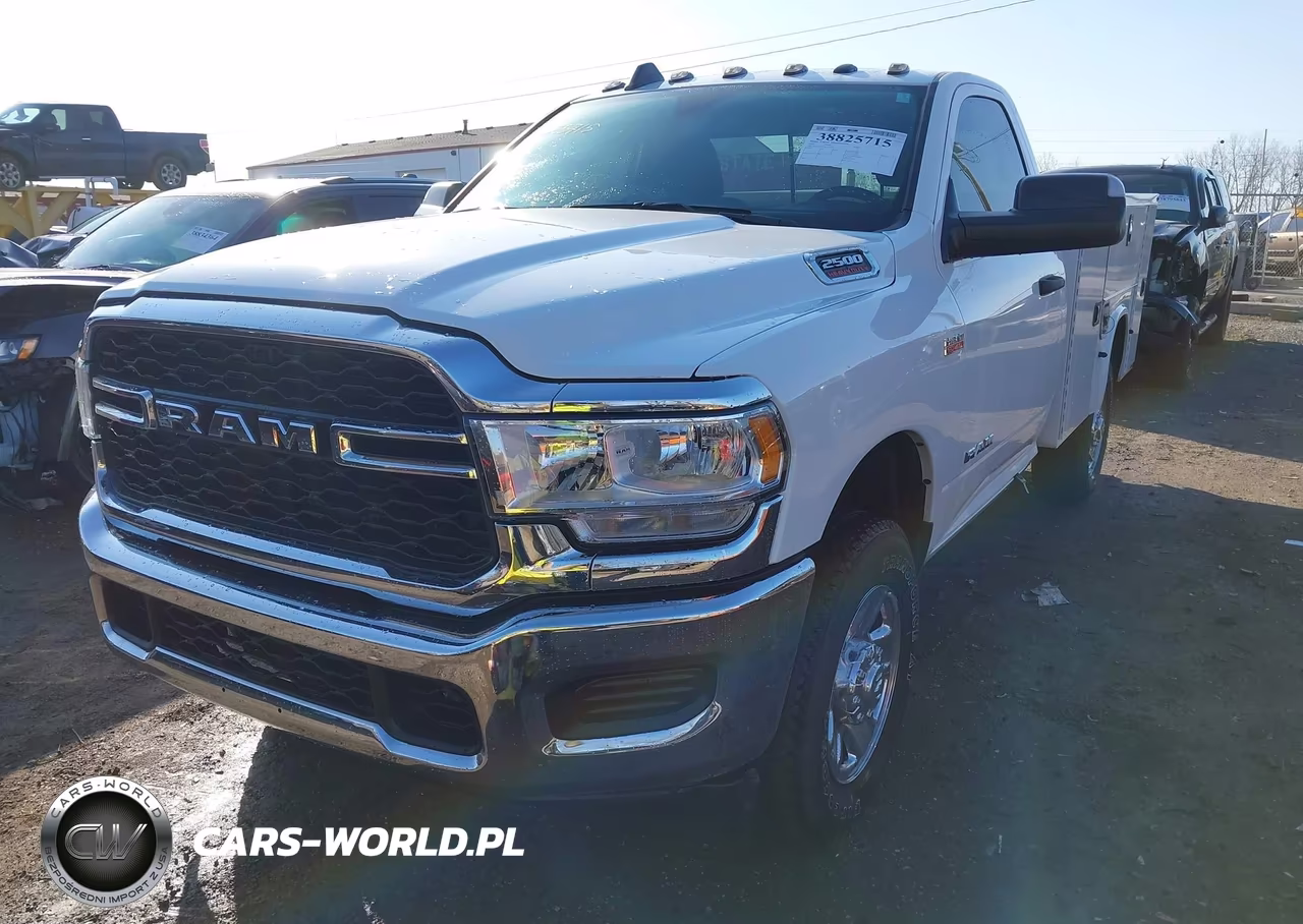 2022 Ram 2500 Tradesman Regular Cab 4X4 8' Box VIN:3C7WR5AJ5NG223578 - 2