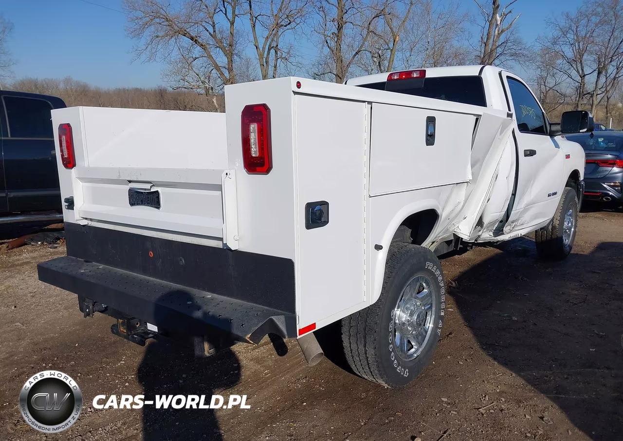 2022 Ram 2500 Tradesman Regular Cab 4X4 8' Box VIN:3C7WR5AJ5NG223578 - 4