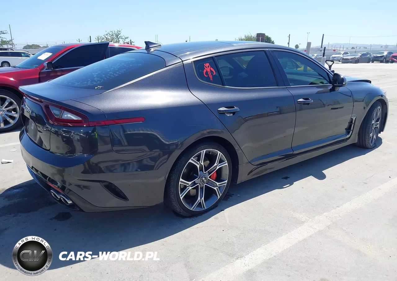 2021 Kia Stinger Gt2 VIN:KNAE55LC4M6092062 - 4