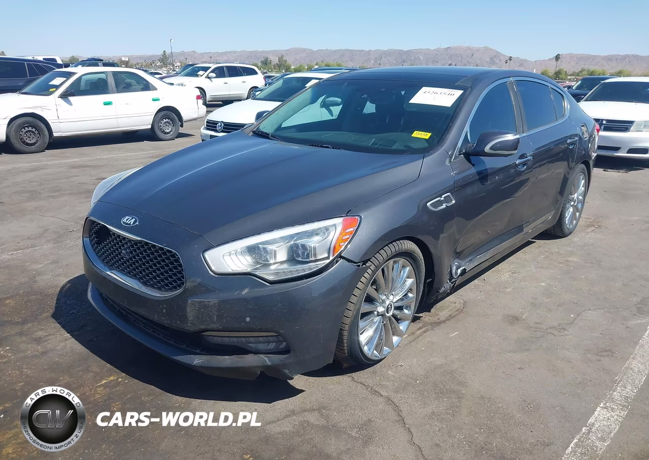 2015 Kia K900 Luxury VIN:KNALW4D47F6016800 - 2