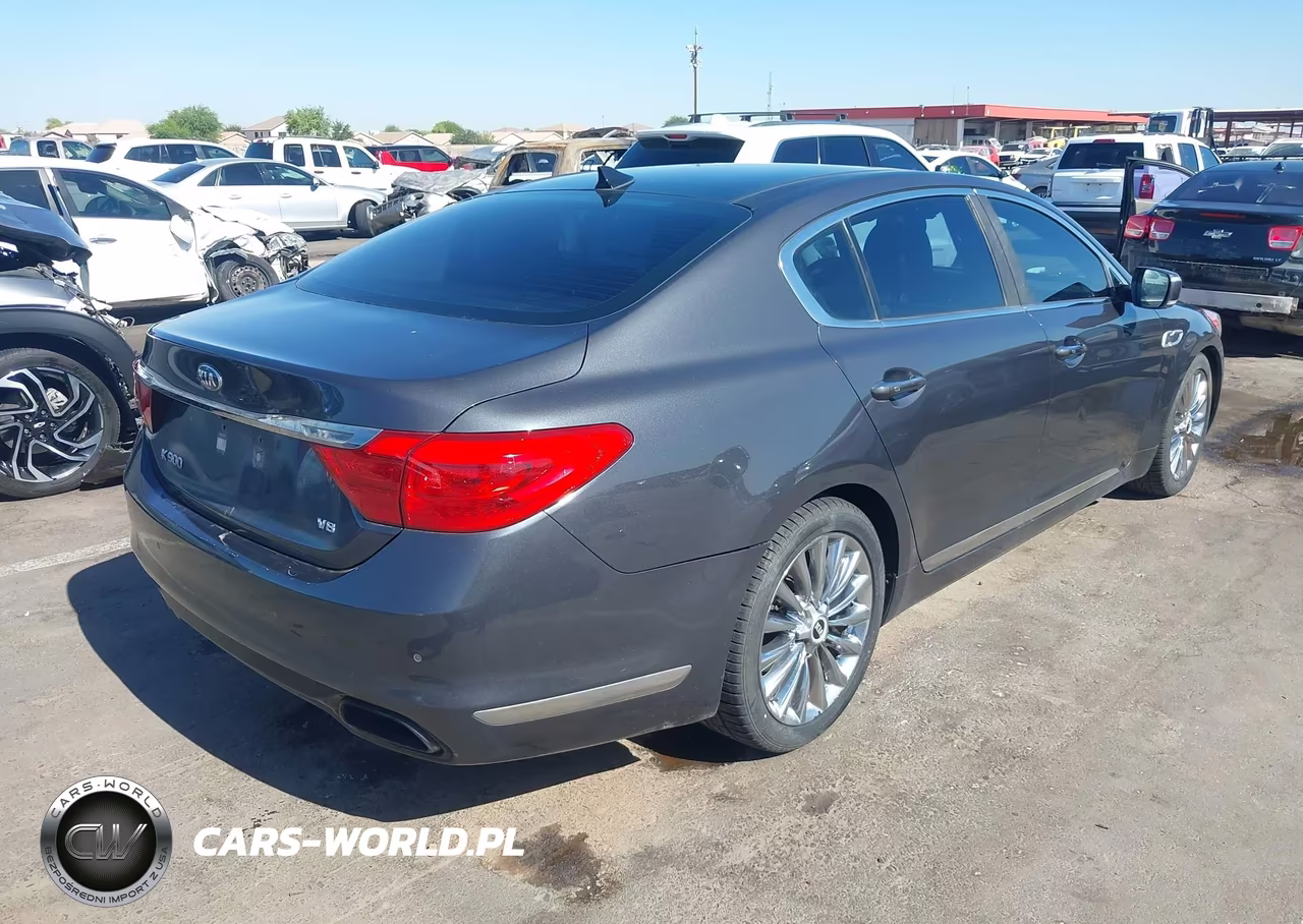 2015 Kia K900 Luxury VIN:KNALW4D47F6016800 - 4