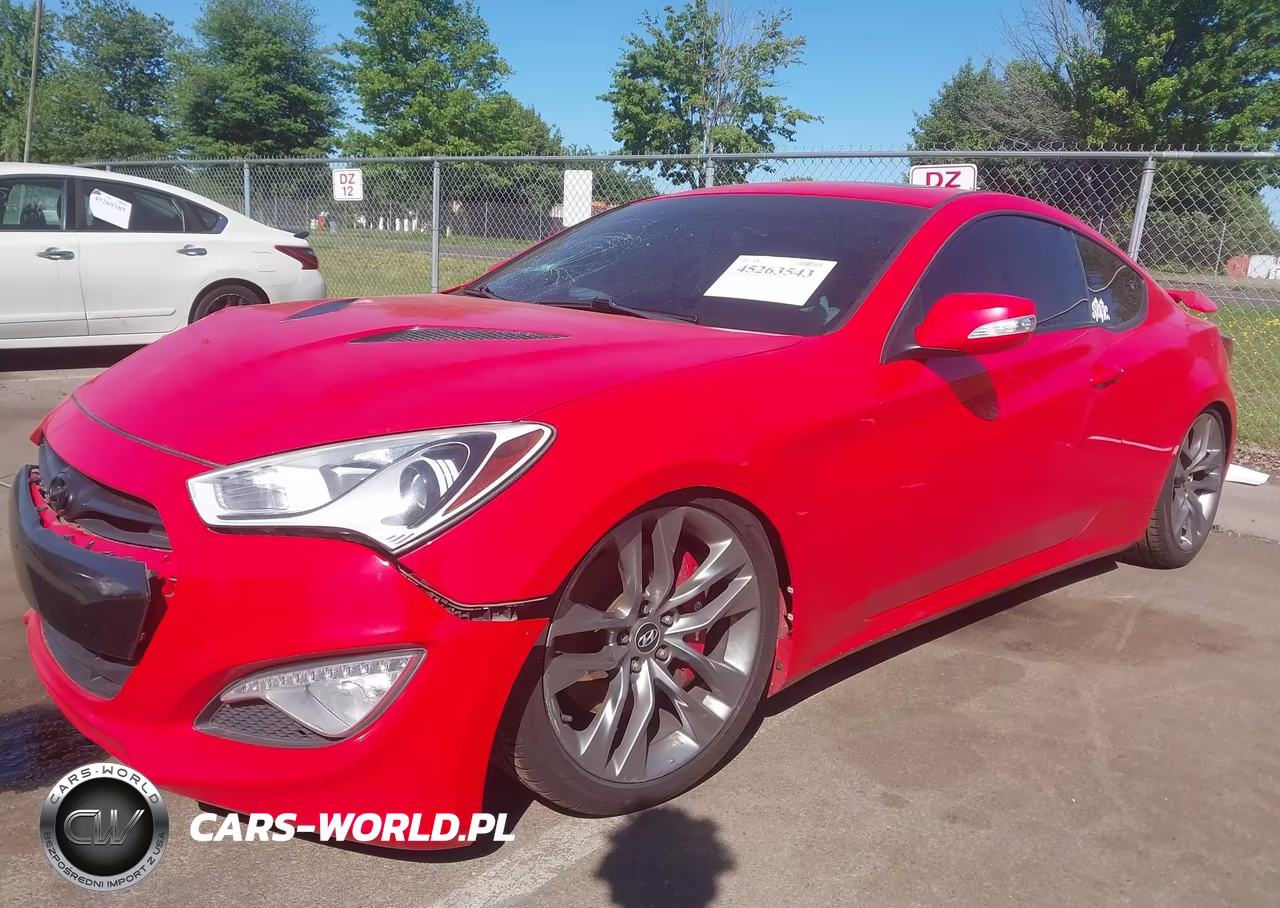 2013 Hyundai Genesis 3.8 Track VIN:KMHHU6KJ0DU086551 - 2