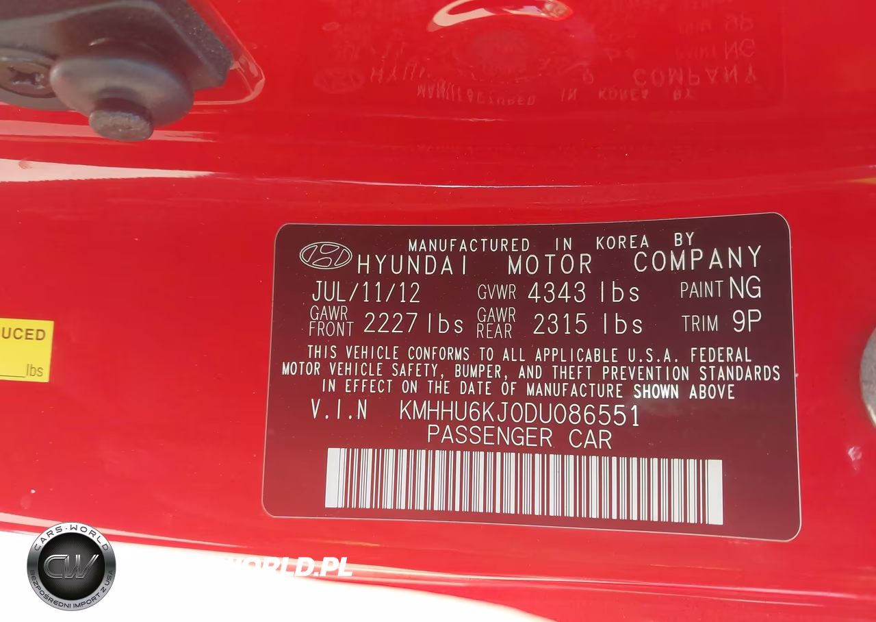 2013 Hyundai Genesis 3.8 Track VIN:KMHHU6KJ0DU086551 - 9