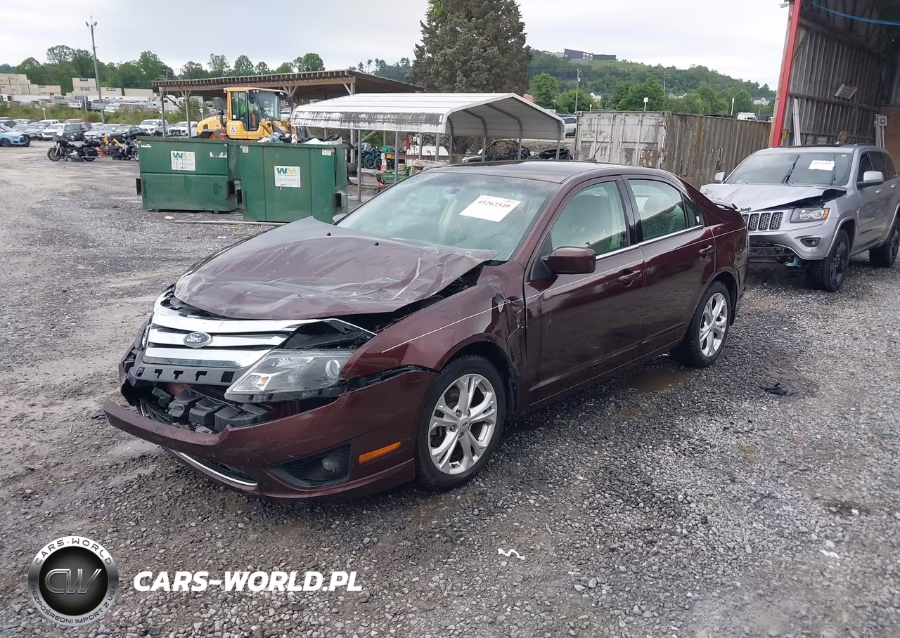 2012 Ford Fusion Se VIN:3FAHP0HGXCR216352 - 2