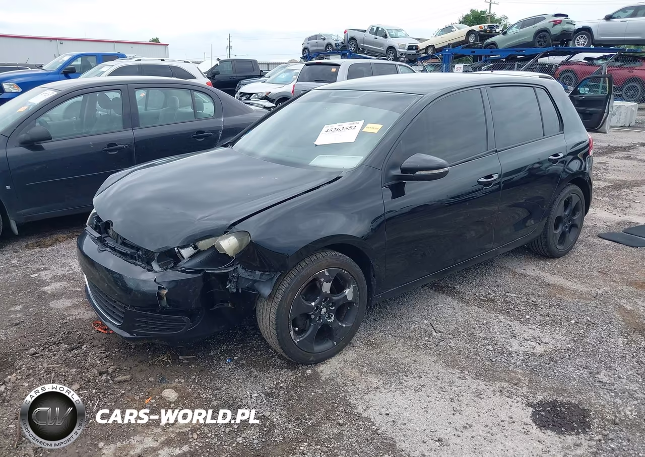 2010 Volkswagen Golf 4-Door VIN:WVWDA7AJXAW086852 - 2