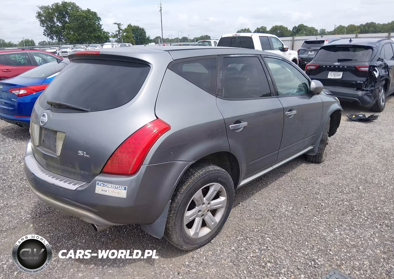 2006 Nissan Murano Sl VIN:JN8AZ08T16W424046 - 4