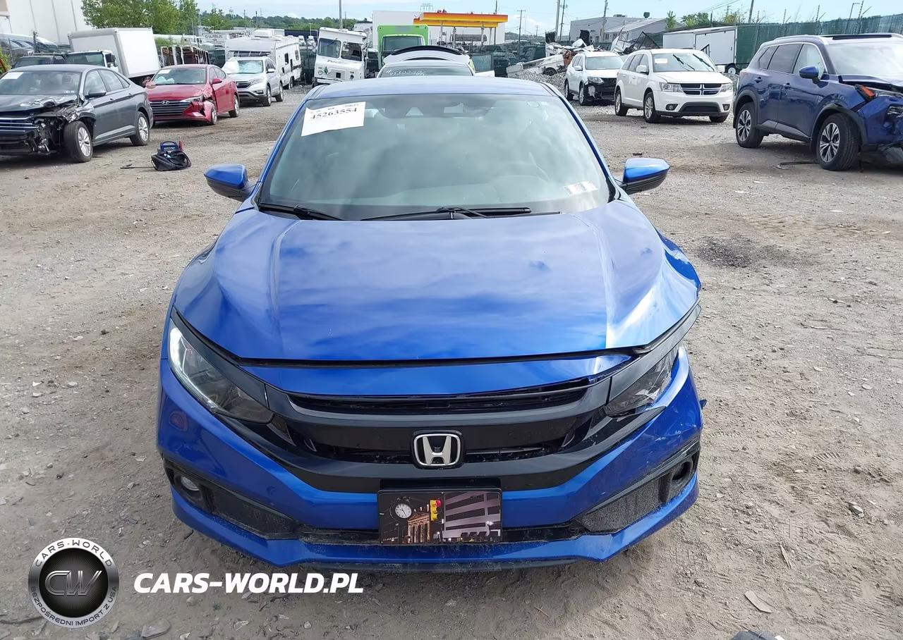 2020 Honda Civic Sport VIN:2HGFC4A88LH301095 - 12