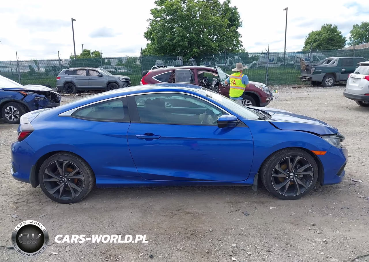 2020 Honda Civic Sport VIN:2HGFC4A88LH301095 - 13