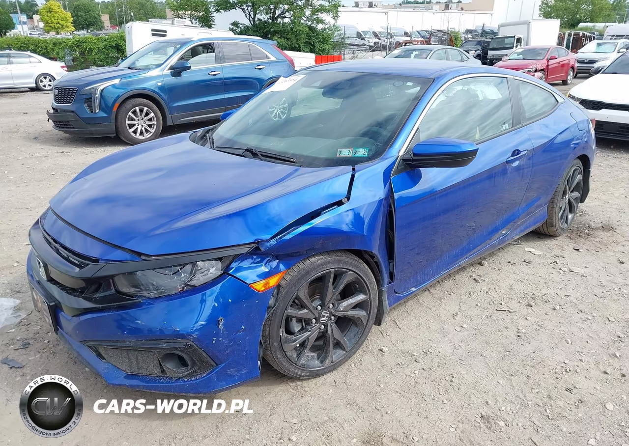 2020 Honda Civic Sport VIN:2HGFC4A88LH301095 - 2