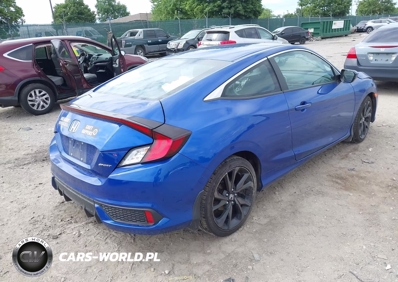 2020 Honda Civic Sport VIN:2HGFC4A88LH301095 - 4