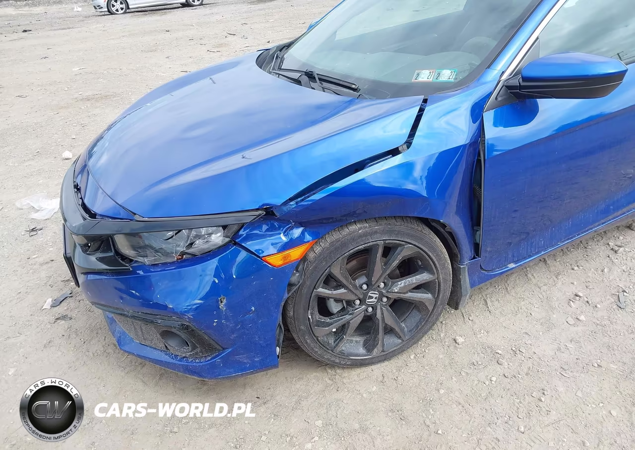 2020 Honda Civic Sport VIN:2HGFC4A88LH301095 - 6