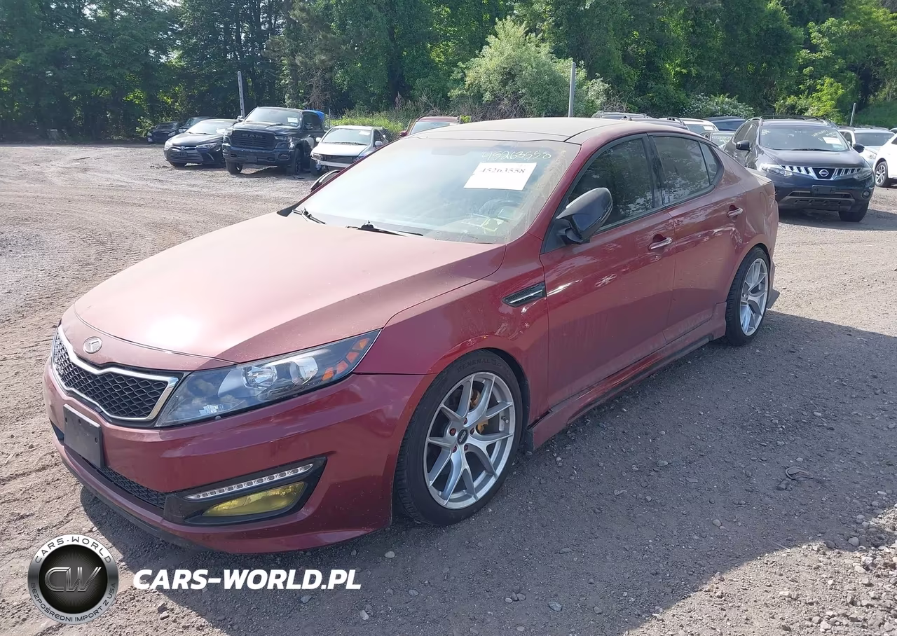2012 Kia Optima Sx VIN:5XXGR4A68CG086353 - 2