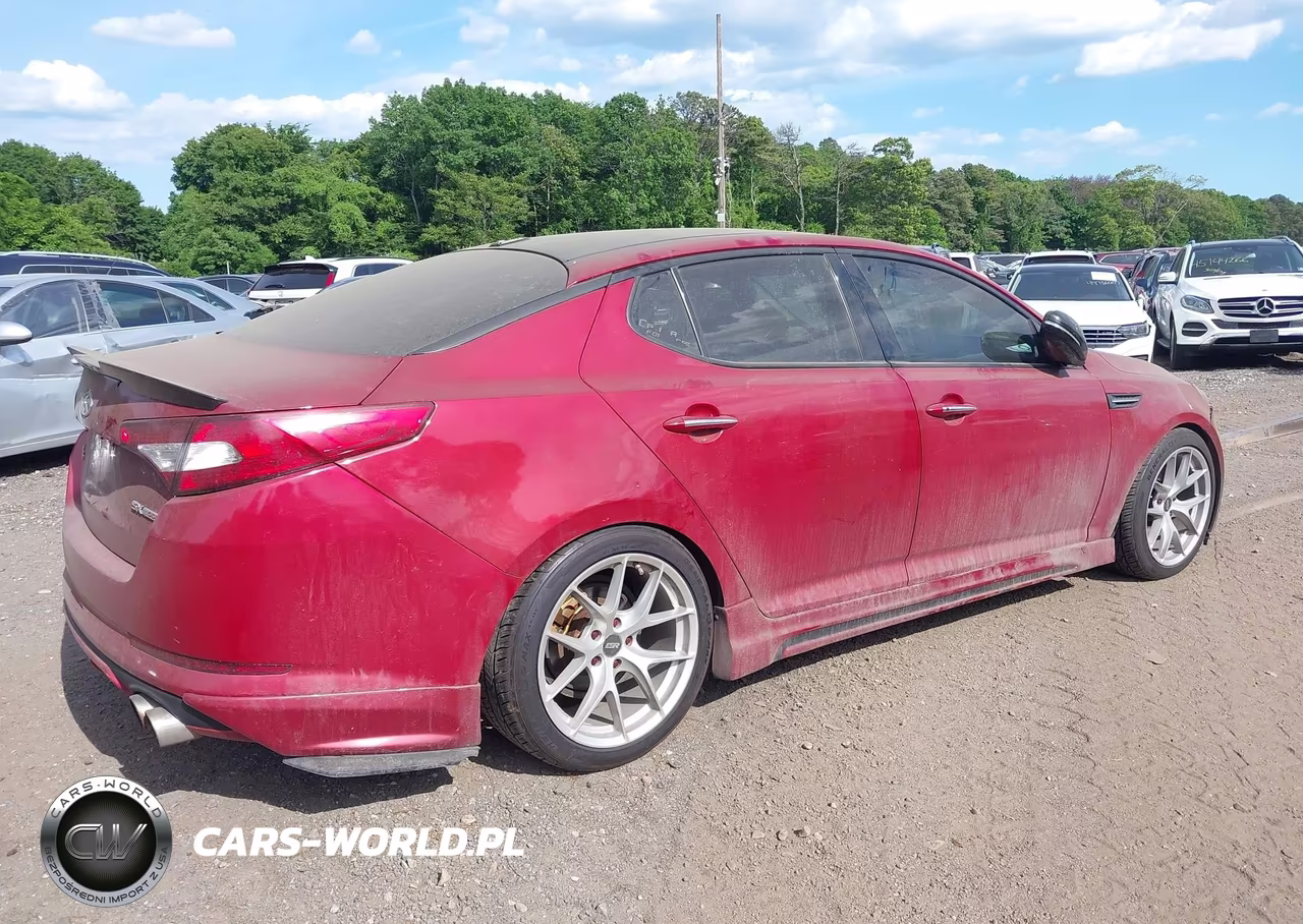 2012 Kia Optima Sx VIN:5XXGR4A68CG086353 - 4