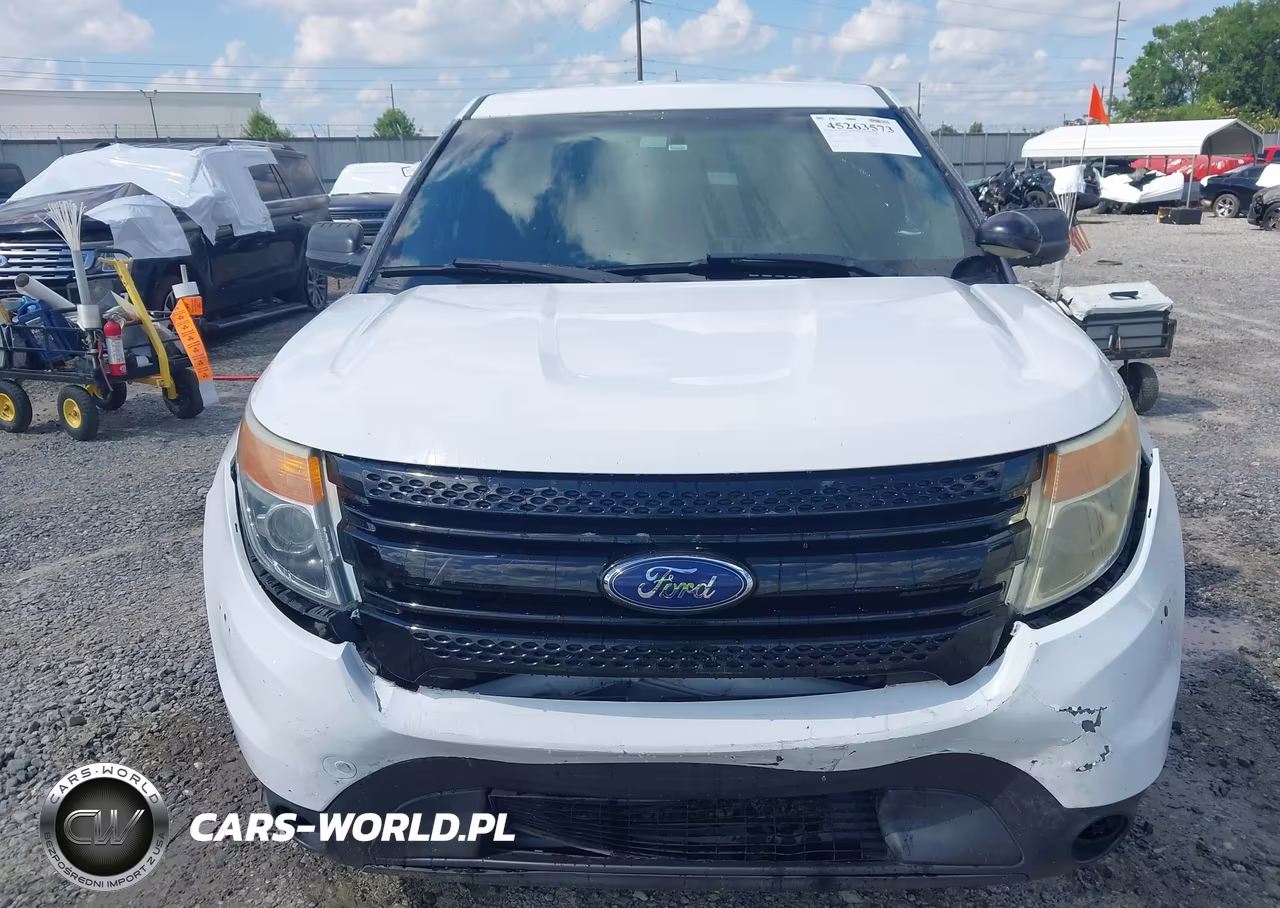 2015 Ford Utility Police Interceptor VIN:1FM5K8AR7FGA66374 - 12