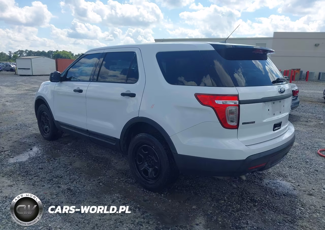 2015 Ford Utility Police Interceptor VIN:1FM5K8AR7FGA66374 - 3